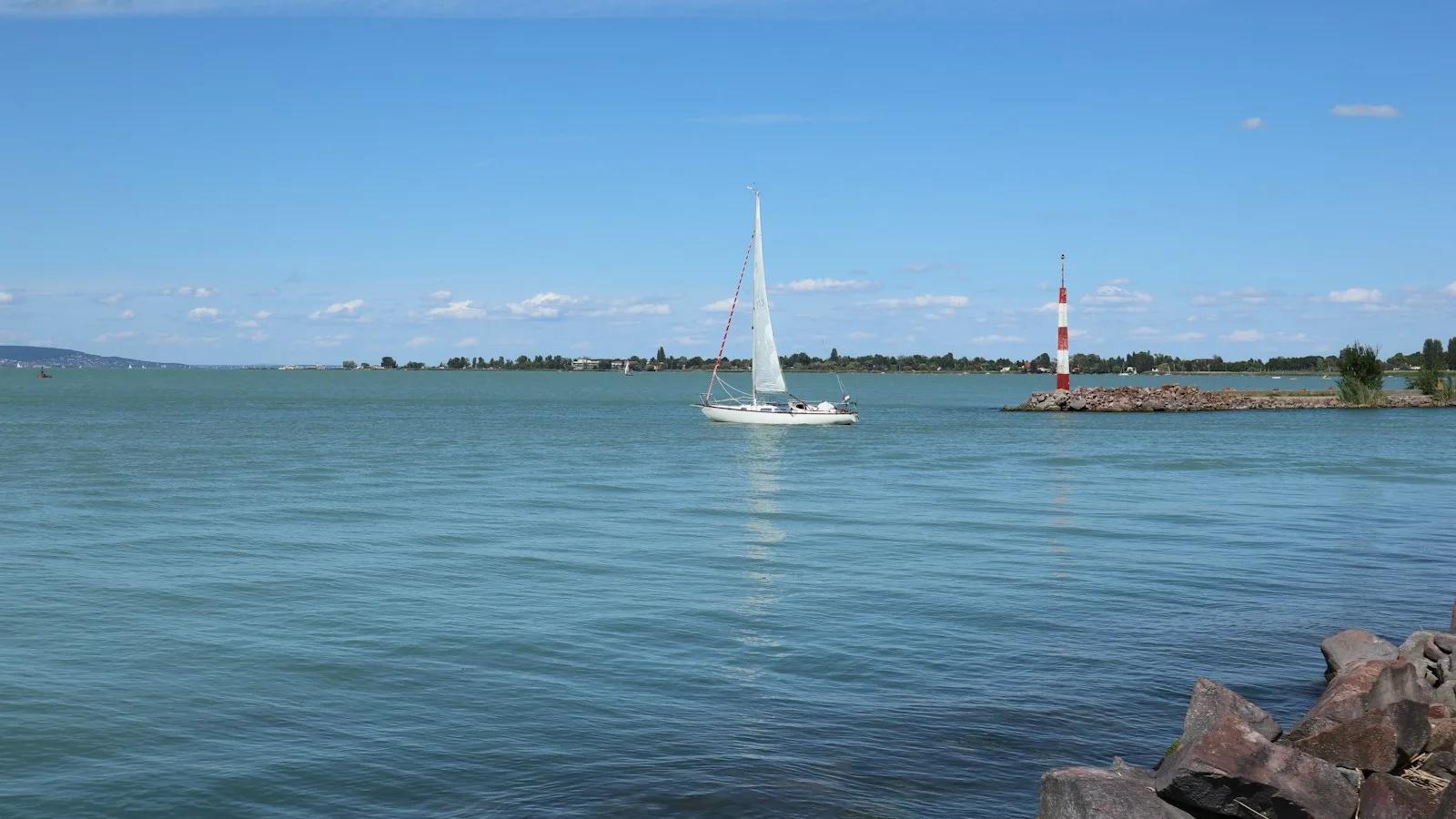Le lac Balaton en Hongrie
