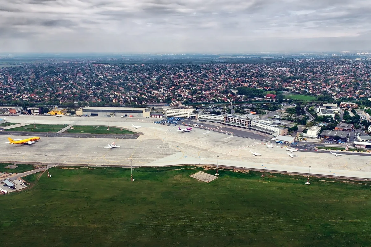 De l'aéroport au centre de Budapest